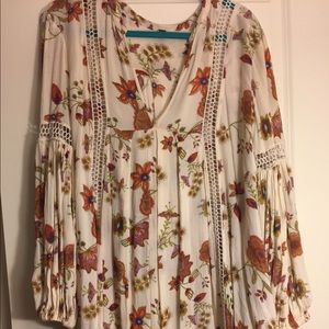 Free people floral tunic